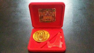 Kiss Psycho Circus Large Coin Complete With Case (limited Edition)