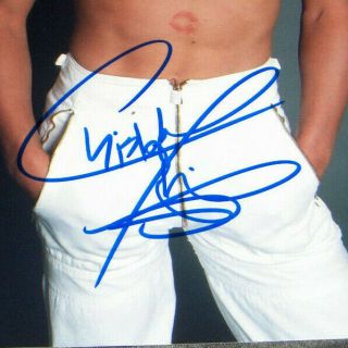 CHRISTOPHER ATKINS (Blue Lagoon/Brooke Shields) Signed 8 x 10 Photo Gay Int. 2