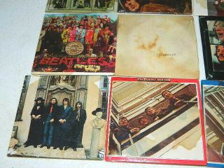 THE BEATLES Complete Set of (16) 1980 ' s Chu Bops Mini Albums with Gum 4