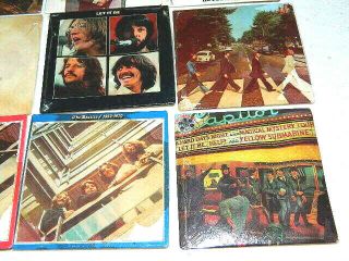 THE BEATLES Complete Set of (16) 1980 ' s Chu Bops Mini Albums with Gum 5
