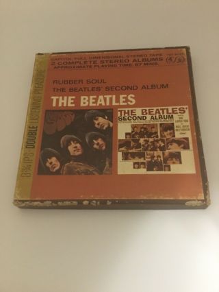 Rubber Soul And Beatles Second Album Reel To Reel Tape