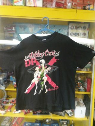 Vintage 1989 Motley Crue Dr Feelgood Tour Concert T - Shirt Brockum Xl