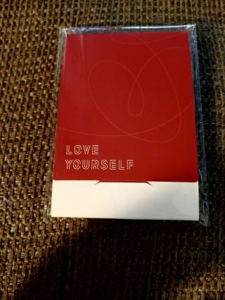 Bts World Tour ‘love Yourself’ Official Mini Photocard Set