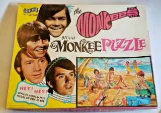 1967 Fairchild Monkees 340 Piece Puzzle Complete