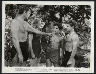 Tarzan And The Leopard Woman ’50 Tommy Cook Johnny Sheffield Johnny Weissmuler