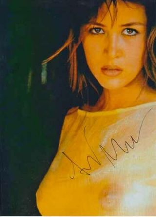 Sophie Marceau 007 James Bond Authentic Autograph As Bond Girl Elektra King