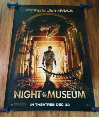 Night At The Museum 4’x6’ Bus Shelter Poster D/s Robin Williams