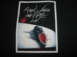 ROGER WATERS 2010 THE WALL TOUR CONCERT SHIRT&TICKET NEVER WORN OR WASHED 2XL 3