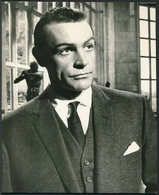 1960’s Photo Sean Connery As 007 James Bond British Secret Agent