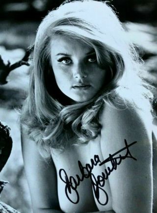 Barbara Bouchet Signed Autographed Photo.  Casino Royale.  Star Trek.  Playboy.