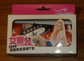 Avril Lavigne The Best Damn Tour Heineken Taiwan Ltd Promo T - Shirt Rare W/box