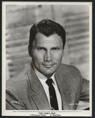 Jack Palance In The Lonely Man 