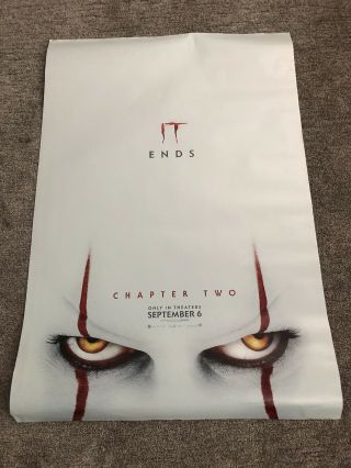 It Chapter Two - 2 - DS movie poster 27x40 D/S Adv B - 2019 Stephen King 2