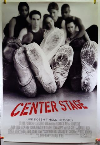 Center Stage 2000 Movie Poster 27x40 Rolled,  Double - Sided