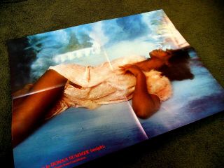 Donna Summer Make Love To Donna Tonight Gorgeous Fold - Out Billboard Poster