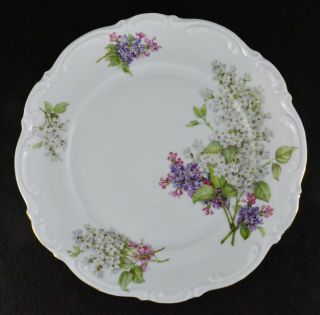 Mitterteich Lilac 3 Dinner Plates (10 " Diameter)