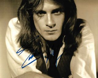 Eddie Money Singer Real Hand Signed 8x10 " Photo 2 Autographed W/