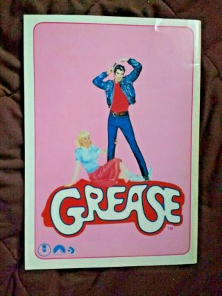 Grease - Japan Movie Program