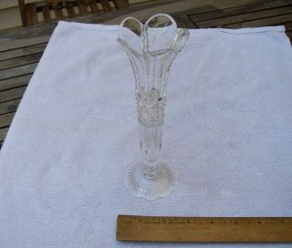 Fine Pepi Herrmann Signed Modern Cut Crystal Bud Vase - Dated 1987 - 407 Of 750