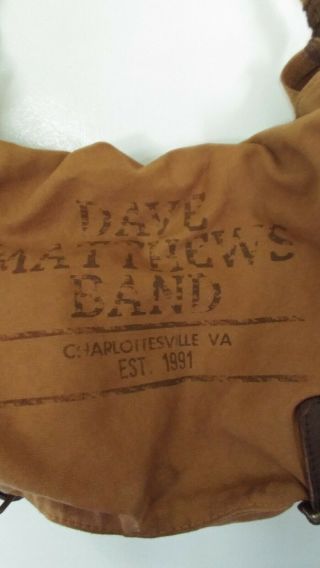 Warehouse Dave Matthews Band Bucharest Messenger Bag/Tote/Purse Discontinued 5
