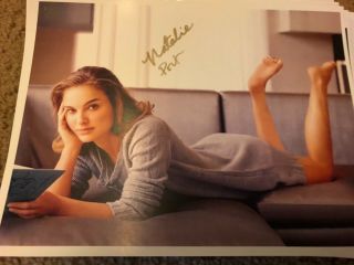 Natalie Portman Sultry Signed With Tamper Proof Hologram & Auto