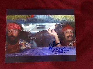 Cheech Marin & Tommy Chong 8x10 " Photo Hand Signed Autographed