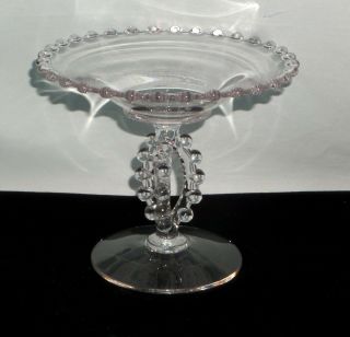 Imperial Candlewick Crystal 5 3/4 " Compote 400/220