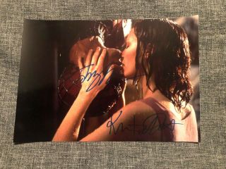 Tobey Maguire Kirsten Dunst Spider Man Marvel Autograph Signed 6x8 Photo