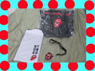 The Rolling Stones 2019 No Filter Tour Vip Merch Package Photos Tote Bag Badge