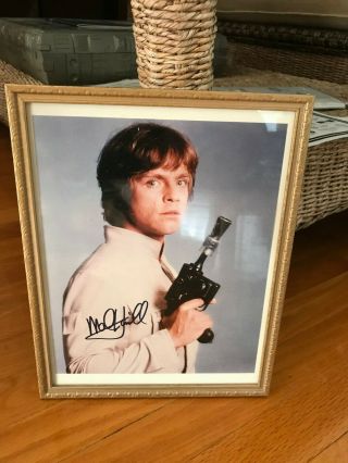 Mark Hamill Star Wars Autographed Signed 8x10 Photo Luke Skywalker