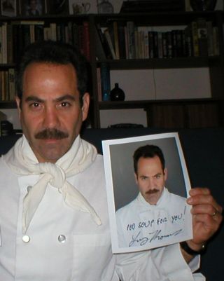 Seinfeld Soup Nazi photo personally signed to you 2