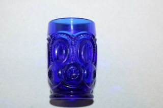 WEISHAR Moon And Star Glass Child ' s Miniature Pitcher & Glasses Cobalt 5