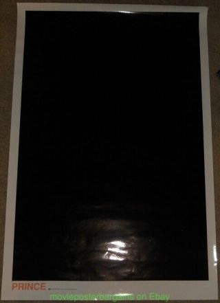 Prince The Black Album N.  1994 Promotional Poster 24x36 Inch
