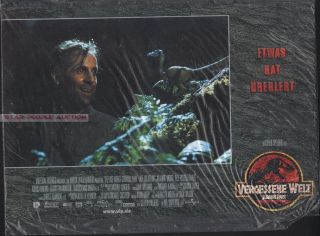 Steven Spielberg - The Lost World Jurassic Park Set Of German Lobby Cards