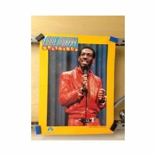 Eddie Murphy Delirious Home Video Poster 80s Comedy