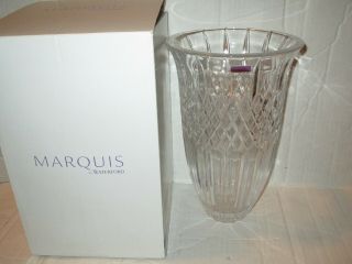 Waterford Crystal Marquis Shelton 12 " Vase Made In Germany