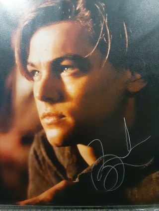 Leonardo Dicaprio - Hand Signed 8x10 - Autographed Photo - Great Buy