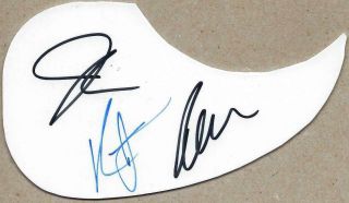 Jonas Brothers Signed Guitar Pickguard Autographed By Kevin,  Joe & Nick
