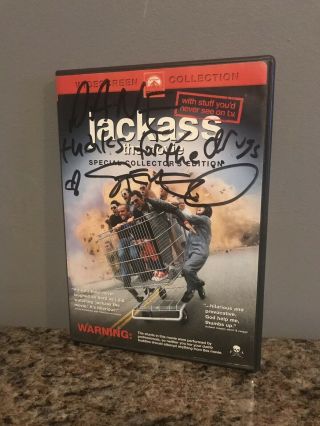 Steve O Signed Inscribed Jackass The Movie Collector 