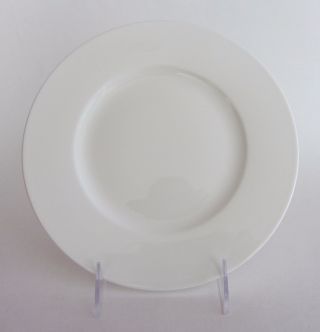 Villeroy And Boch Mettlach Royal White Salad Plate 22cm Germany Set Of 3