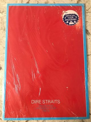 Dire Straits - On Location World Tour 1980/81 Program Book Old