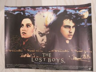 The Lost Boys 1987 Vintage Film Poster Rolled