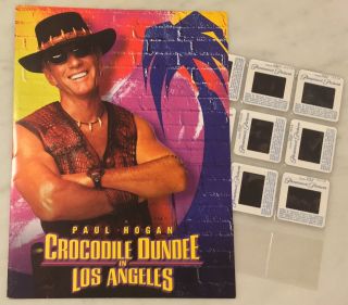 Crocodile Dundee In Los Angeles (2001) Press Kit Folder,  Film Slides; Paul Hogan