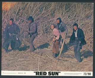 Charles Bronson Ursula Andress Alain Delon Japanese Red Sun ‘72