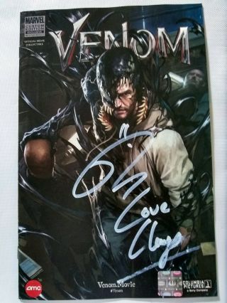 Tom Hardy Signed Comic Book For Amc Theater Venom Movie Release 500 Signed
