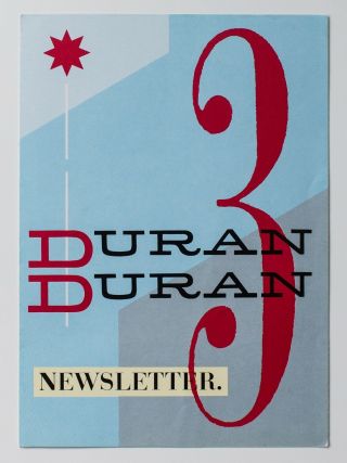 Duran Duran Uk Fan Club Memorabilia 1982,  Newsletter,  Badge,  Photos