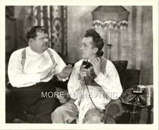 Stan Laurel And Oliver Hardy Our Wife Hal Roach Film Still 1