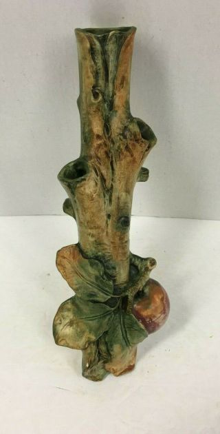 Rare Weller Pottery Baldin Apple Wall Pocket Vase