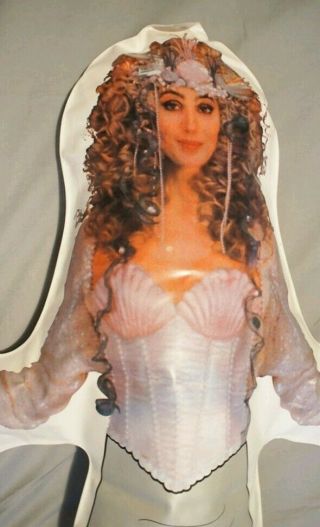 Cher Mermaids 1991 Blowup Movie Promo Inflatable Figure Huge 38 " Tall