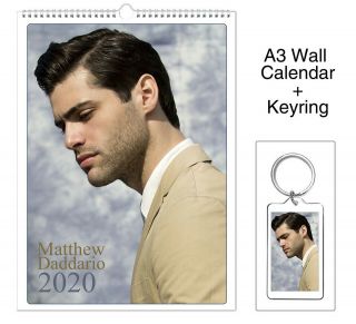Matthew Daddario 2020 Wall Holiday Calendar,  Keyring
